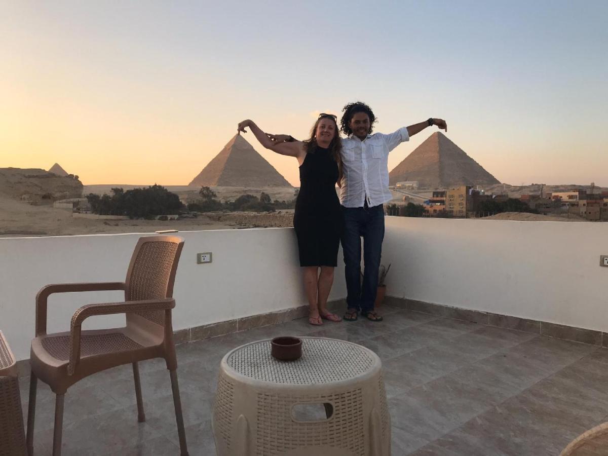 King Khufu Pyramids View Hotel Kafrat al Jabal Exterior photo